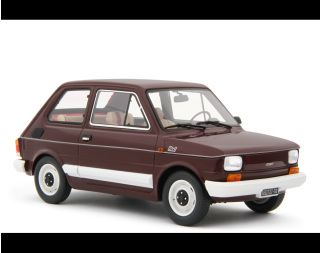 Fiat 126 Personal 4 RED 1980 Rosso amaranto Laudoracing 1:18 Resinemodell (Türen, Motorhaube... nicht zu öffnen!)